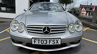 Used 2003 Mercedes-Benz Sl SL55 AMG Silver - Interior and Exterior details 2