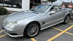 Used 2003 Mercedes-Benz Sl SL55 AMG Silver - Interior and Exterior details 3