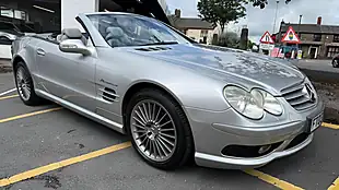 Used 2003 Mercedes-Benz Sl SL55 AMG Silver - Interior and Exterior details 5