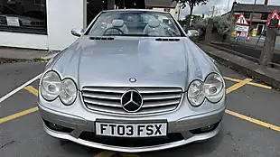 Used 2003 Mercedes-Benz Sl SL55 AMG Silver - Interior and Exterior details 6