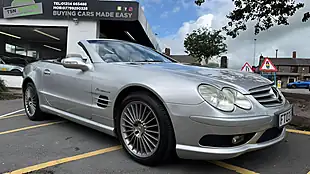 Used 2003 Mercedes-Benz Sl SL55 AMG Silver - Interior and Exterior details 8