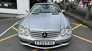 Used 2003 Mercedes-Benz Sl SL55 AMG Silver - Interior and Exterior details 9