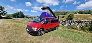 Used 2003 Mercedes-Benz Vito 108 Red - Interior and Exterior details 9