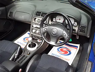 Used 2003 MG Tf Convertible Blue - Interior and Exterior details 14