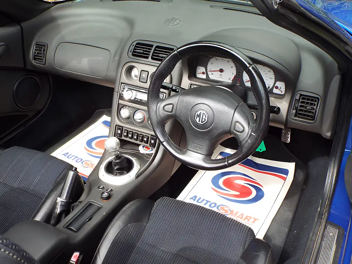 Used 2003 MG Tf Convertible Blue - Interior and Exterior details 14