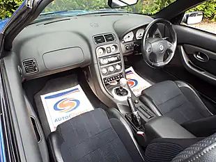 Used 2003 MG Tf Convertible Blue - Interior and Exterior details 16