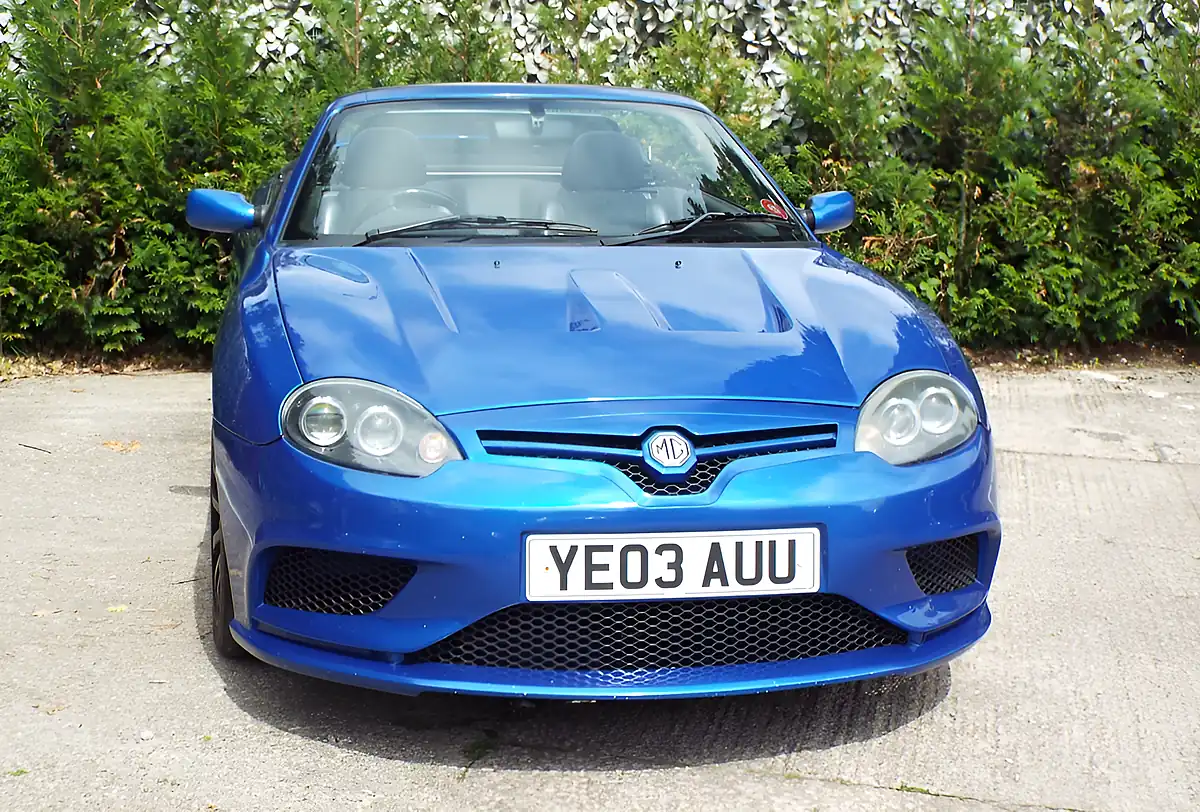 Used 2003 MG Tf Convertible Blue - Interior and Exterior details 4