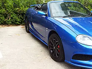 Used 2003 MG Tf Convertible Blue - Interior and Exterior details 5