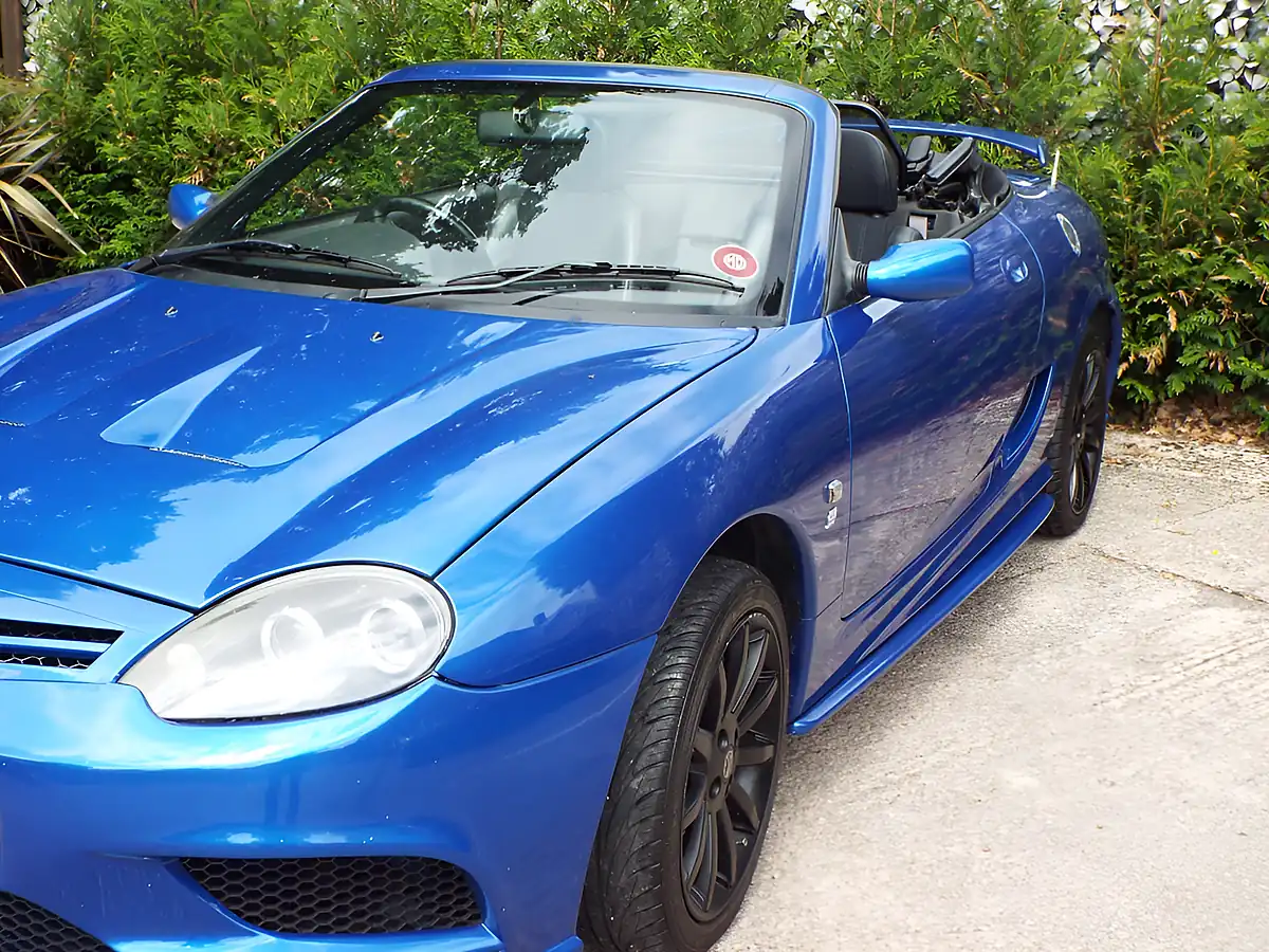 Used 2003 MG Tf Convertible Blue - Interior and Exterior details 6