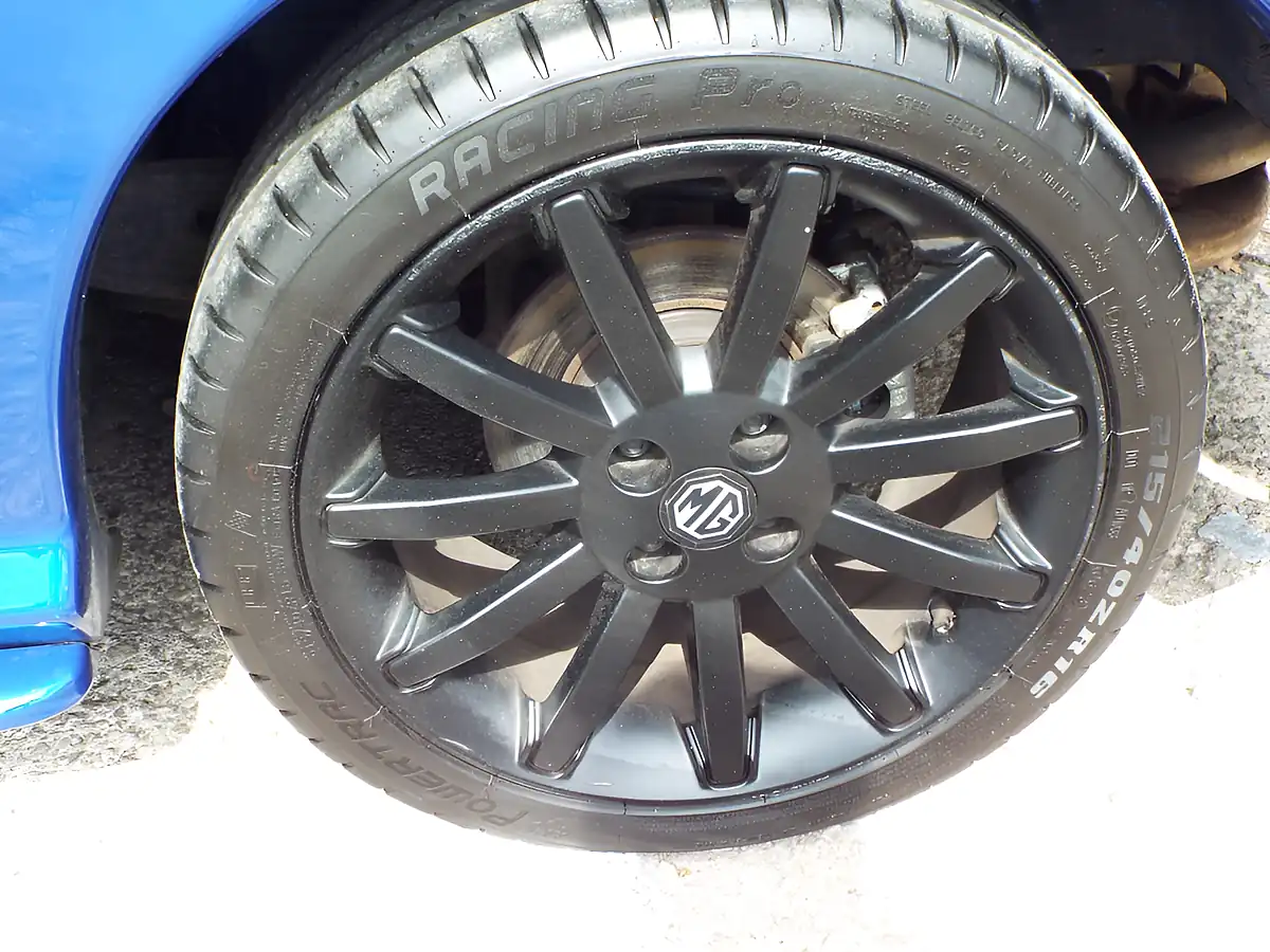 Used 2003 MG Tf Convertible Blue - Interior and Exterior details 8
