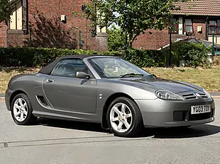 Used 2003 MG Tf Convertible Grey - Interior and Exterior details 4