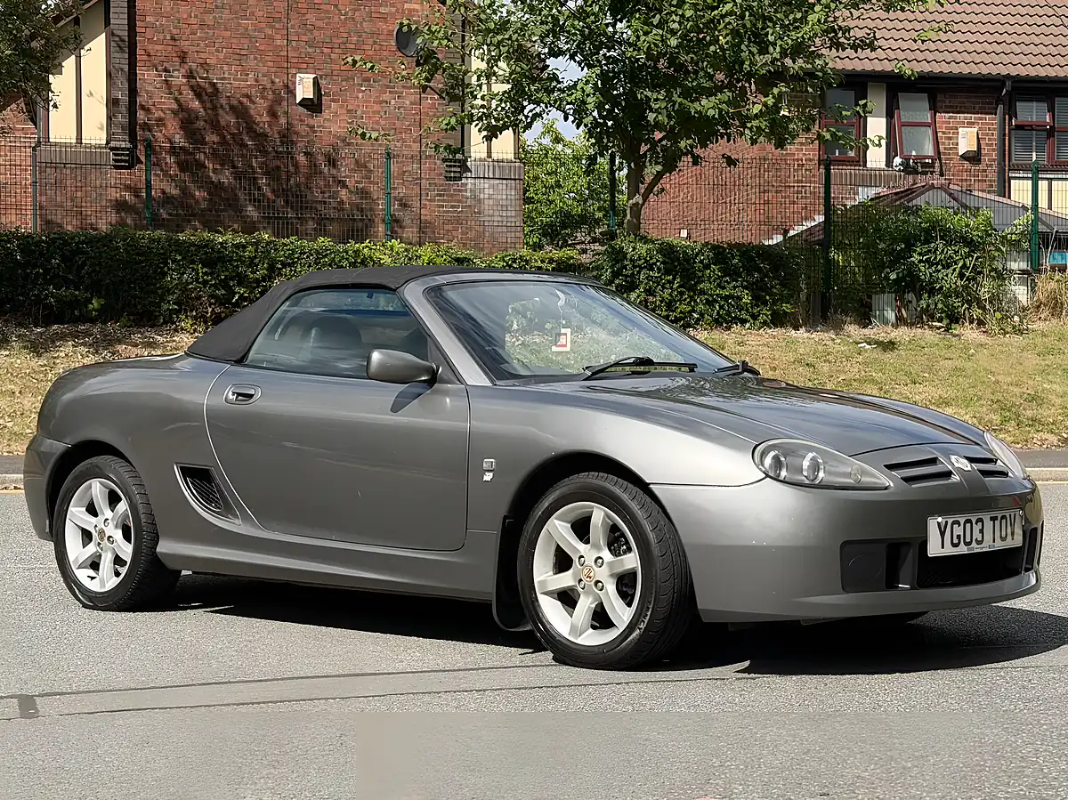 Used 2003 MG Tf Convertible Grey - Interior and Exterior details 4