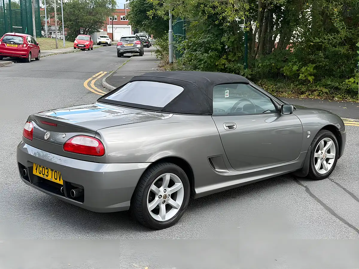 Used 2003 MG Tf Convertible Grey - Interior and Exterior details 8