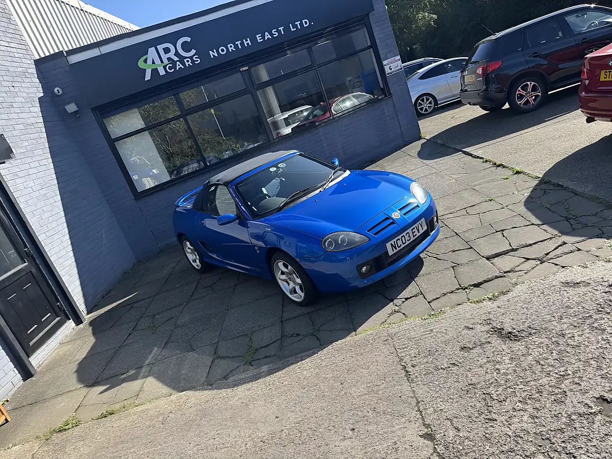 Used 2003 MG Tf Cool Blue Blue - Interior and Exterior details 12