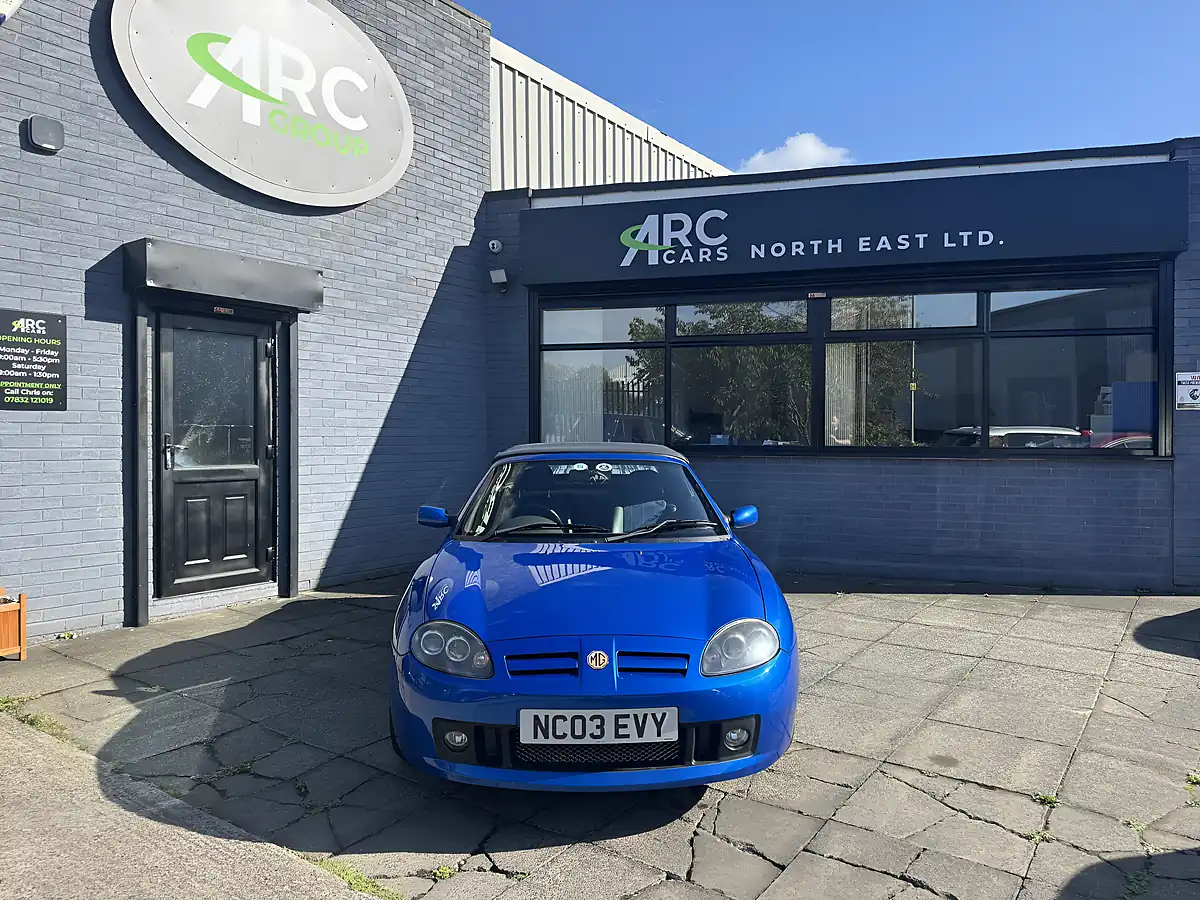Used 2003 MG Tf Cool Blue Blue - Interior and Exterior details 14