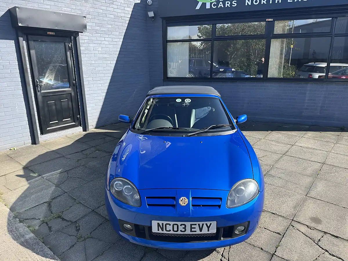Used 2003 MG Tf Cool Blue Blue - Interior and Exterior details 2