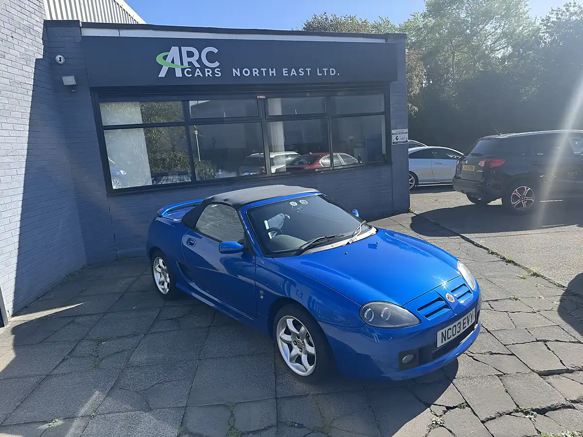 Used 2003 MG Tf Cool Blue Blue - Interior and Exterior details 3