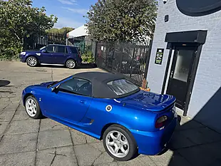 Used 2003 MG Tf Cool Blue Blue - Interior and Exterior details 4
