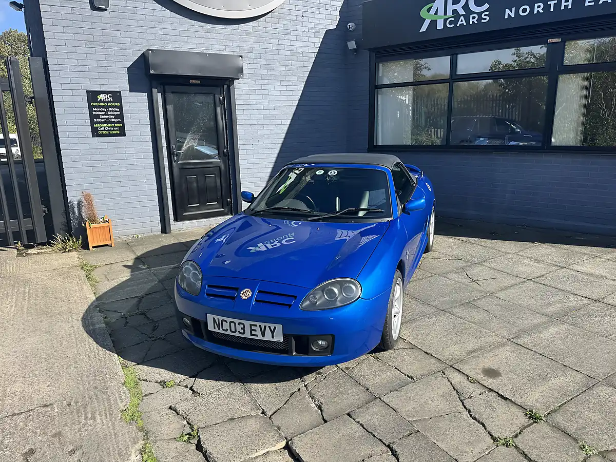 Used 2003 MG Tf Cool Blue Blue - Interior and Exterior details 6