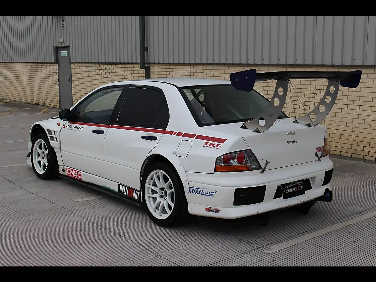 Used 2003 Mitsubishi Lancer Evo 8 RS Oem White - Interior and Exterior details 15