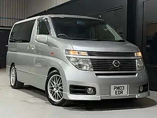 Used 2003 Nissan Elgrand Highway Star Silver - Interior and Exterior details 3