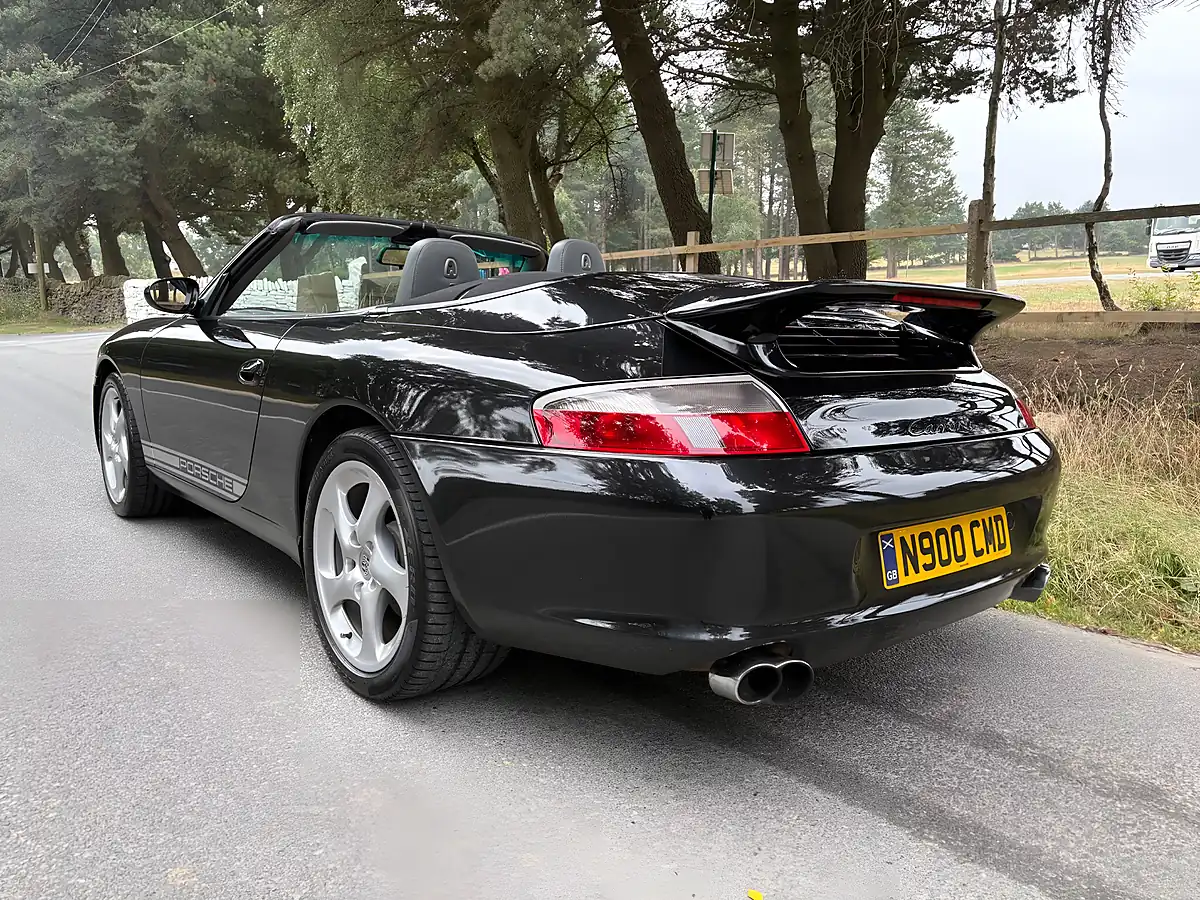 Used 2003 Porsche 911 Carrera 2 Cabriolet Black - Interior and Exterior details 11