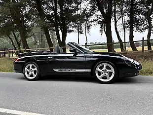 Used 2003 Porsche 911 Carrera 2 Cabriolet Black - Interior and Exterior details 3