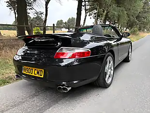 Used 2003 Porsche 911 Carrera 2 Cabriolet Black - Interior and Exterior details 7