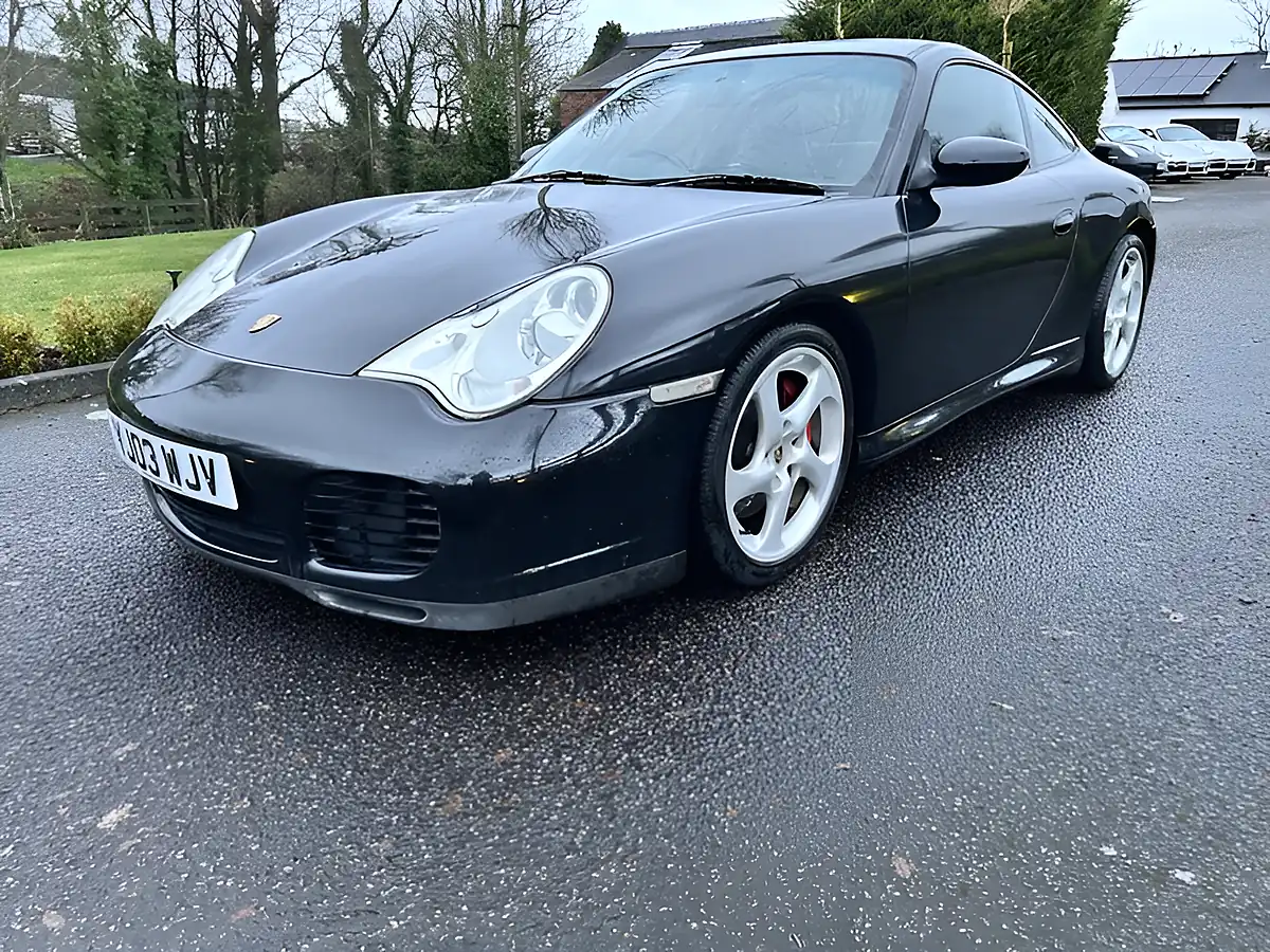 Used 2003 Porsche 911 Carrera 4S Widebody Basalt Black Metallic - Interior and Exterior details 6