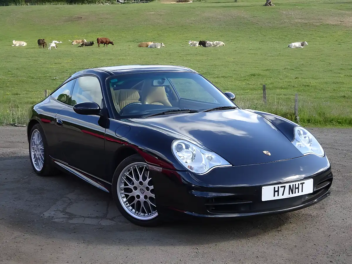 Used 2003 Porsche 911 Targa Black - Front View