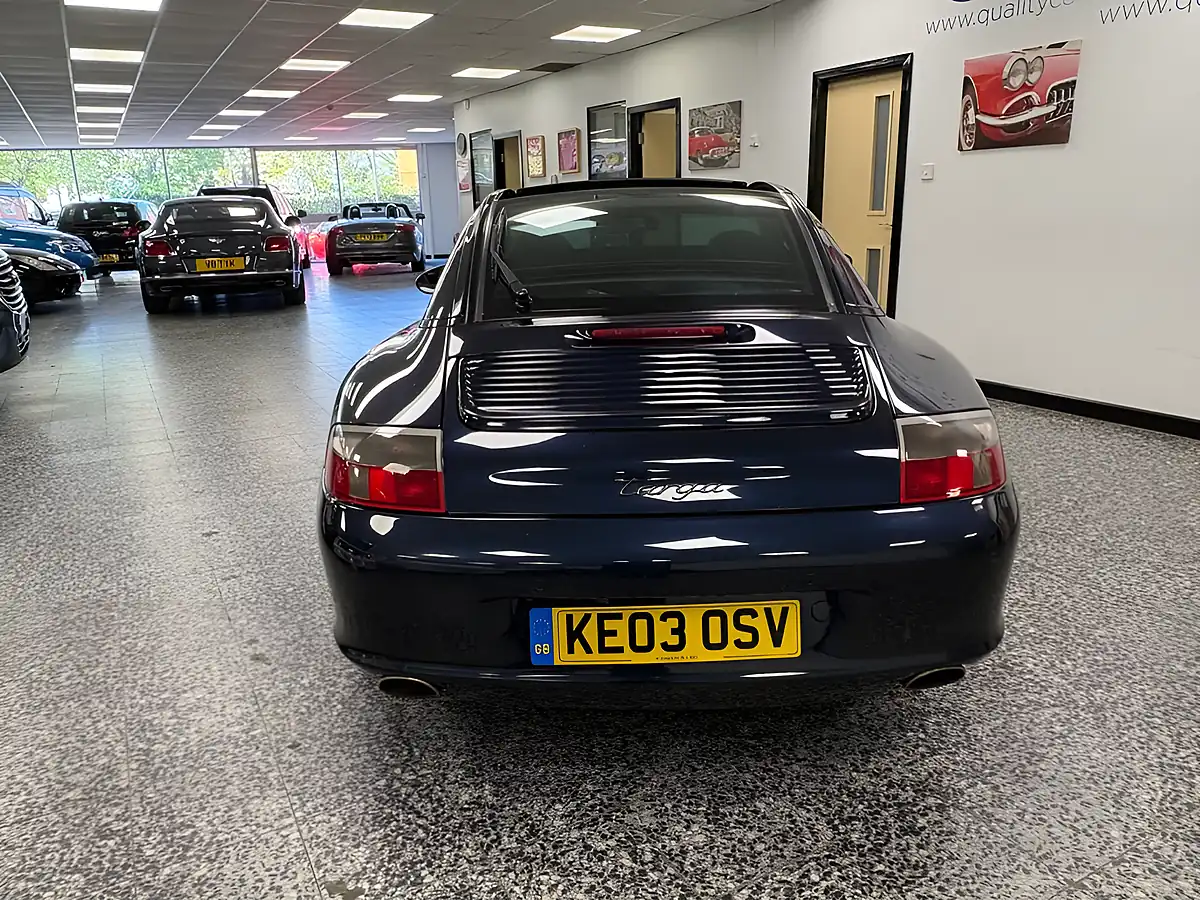 Used 2003 Porsche 911 Targa Blue - Interior and Exterior details 10