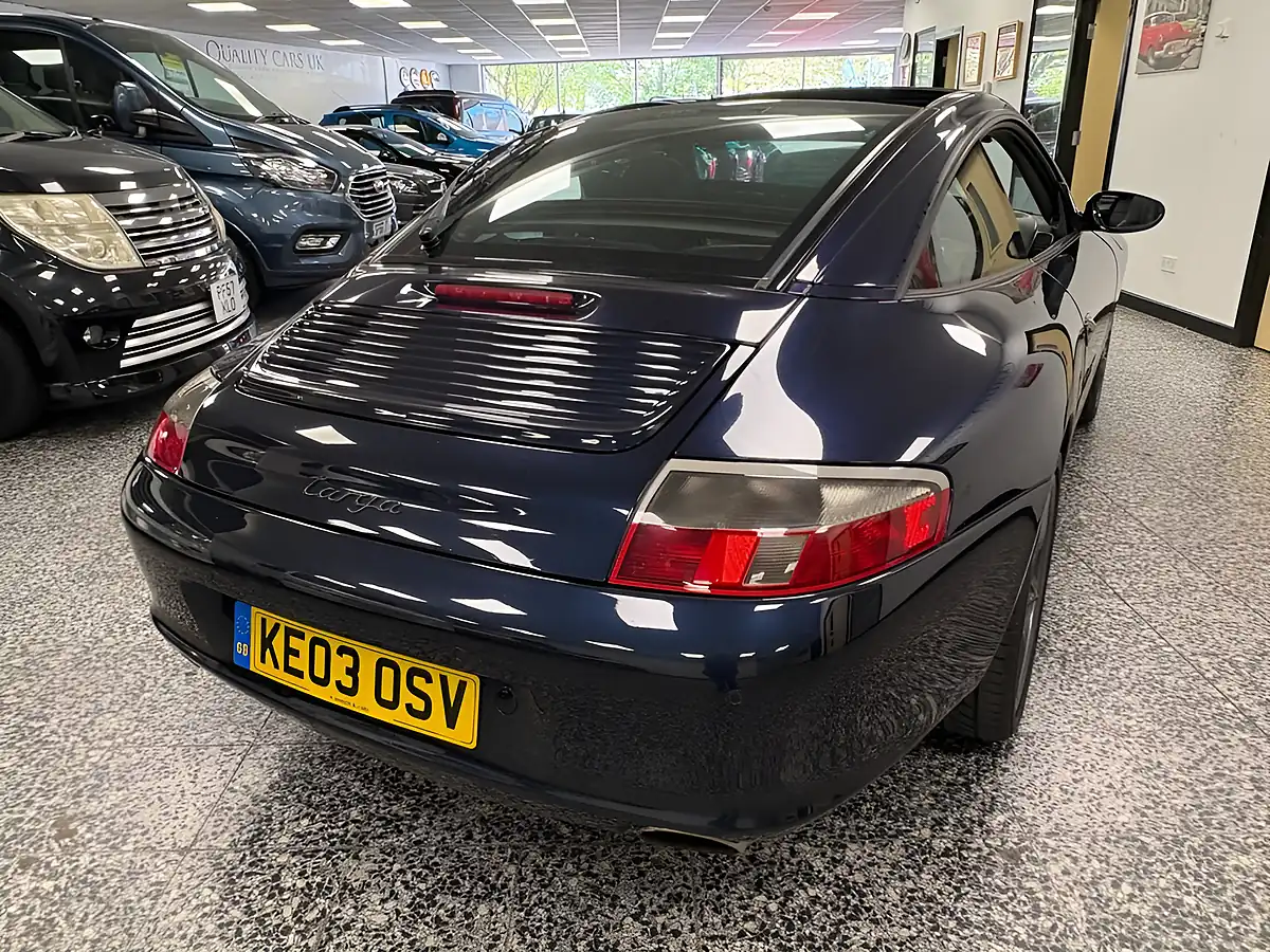 Used 2003 Porsche 911 Targa Blue - Interior and Exterior details 9