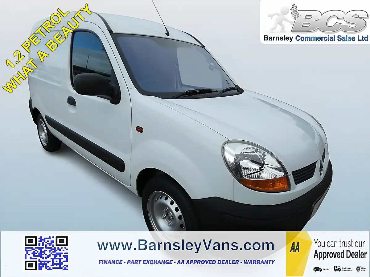 Used 2003 Renault Kangoo SL16P White - Front View