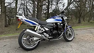 Used 2003 Suzuki GSX1400 K3 Blue/White - Interior and Exterior details 4