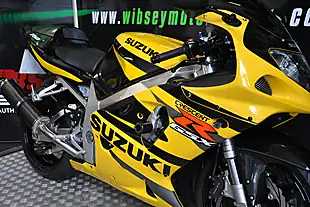 Used 2003 Suzuki GSXR750 Yellow - Interior and Exterior details 14
