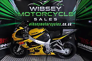 Used 2003 Suzuki GSXR750 Yellow - Interior and Exterior details 3