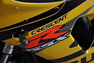 Used 2003 Suzuki GSXR750 Yellow - Interior and Exterior details 7
