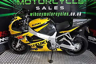 Used 2003 Suzuki GSXR750 Yellow - Interior and Exterior details 8