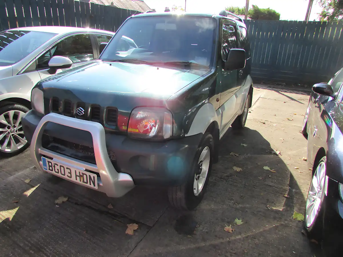 Used 2003 Suzuki Jimny Jlx Green - Interior and Exterior details 11