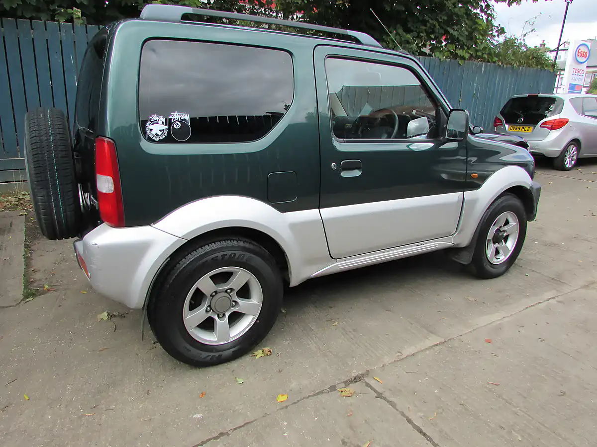 Used 2003 Suzuki Jimny Jlx Green - Interior and Exterior details 5