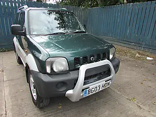 Used 2003 Suzuki Jimny Jlx Green - Interior and Exterior details 6