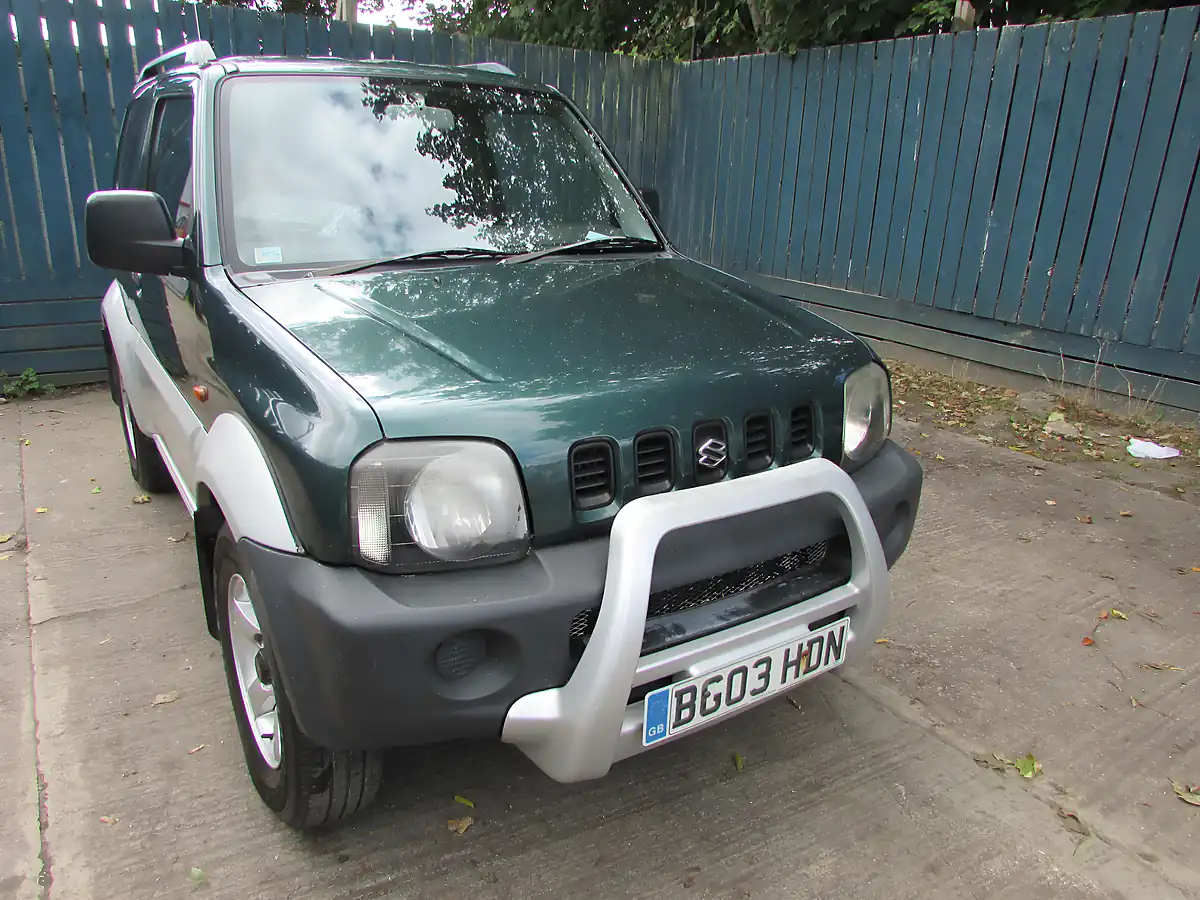Used 2003 Suzuki Jimny Jlx Green - Interior and Exterior details 6