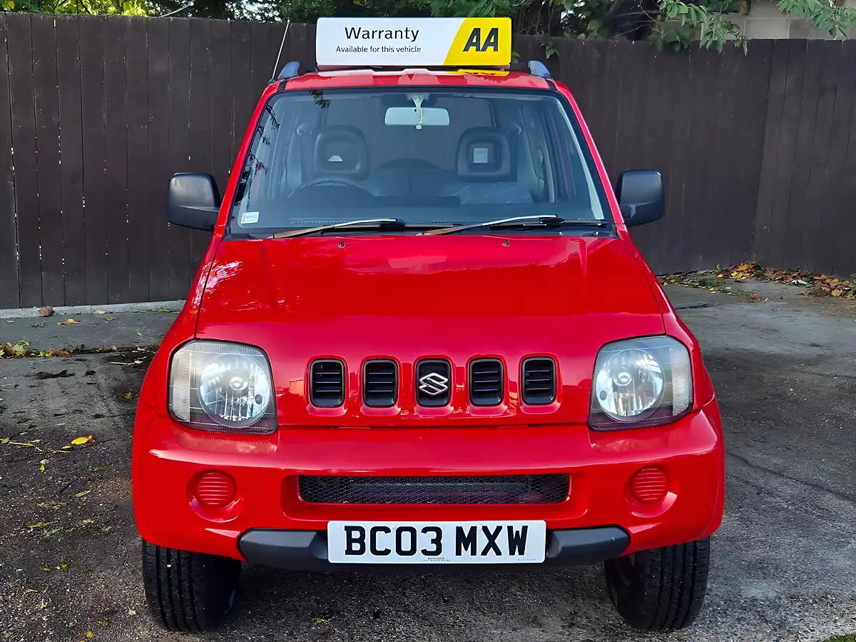 Used 2003 Suzuki Jimny Jlx Red - Interior and Exterior details 2