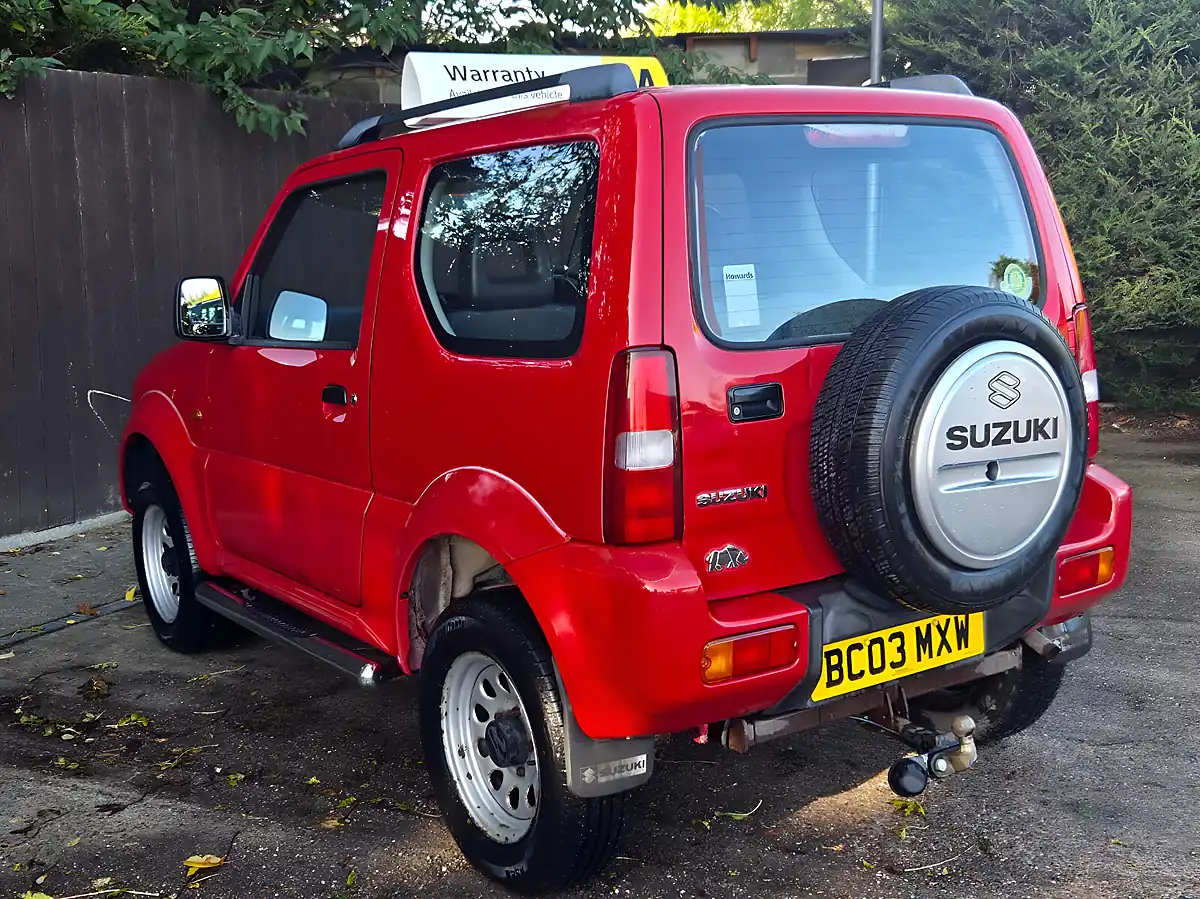 Used 2003 Suzuki Jimny Jlx Red - Interior and Exterior details 5