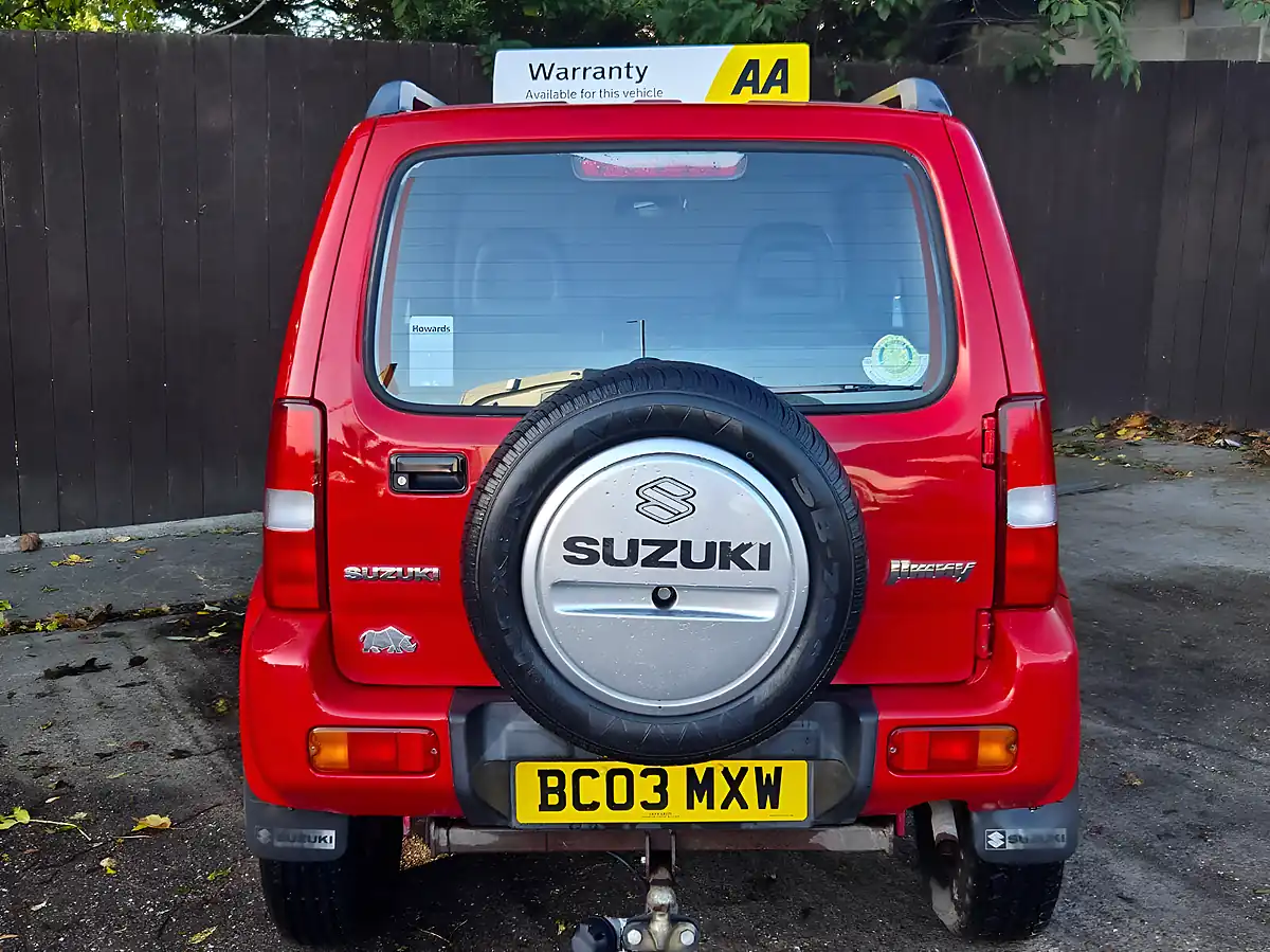 Used 2003 Suzuki Jimny Jlx Red - Interior and Exterior details 6