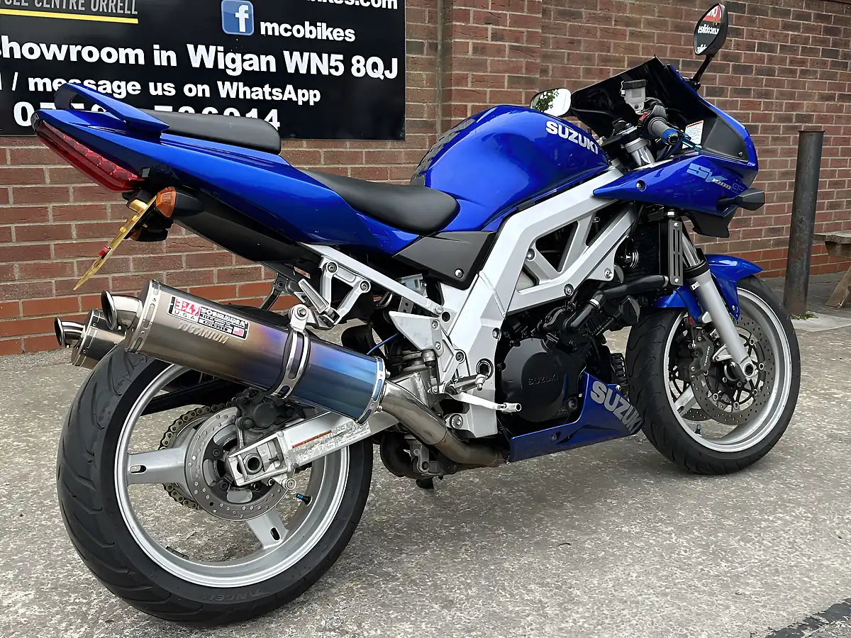 Used 2003 Suzuki SV1000 SK3 Blue - Interior and Exterior details 4
