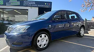 Used 2003 Toyota Corolla T2 Blue - Interior and Exterior details 10