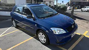 Used 2003 Toyota Corolla T2 Blue - Interior and Exterior details 11