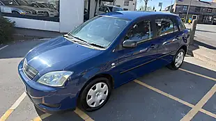 Used 2003 Toyota Corolla T2 Blue - Interior and Exterior details 13