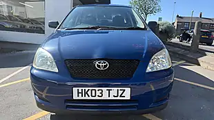 Used 2003 Toyota Corolla T2 Blue - Interior and Exterior details 2